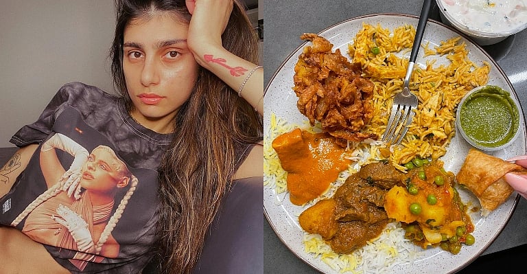 'I can be bought with samosas': Mia Khalifa claps back at trolls as she relishes Indian feast; watch video