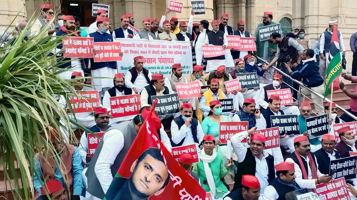 UP opposition demands martyr status for farmers who died during the agitation