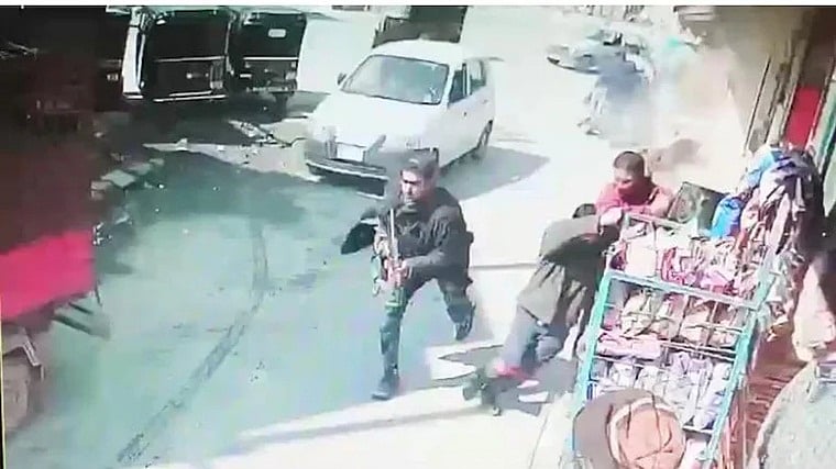 Two cops killed as terrorists open fire in Srinagar; shocking incident caught on camera