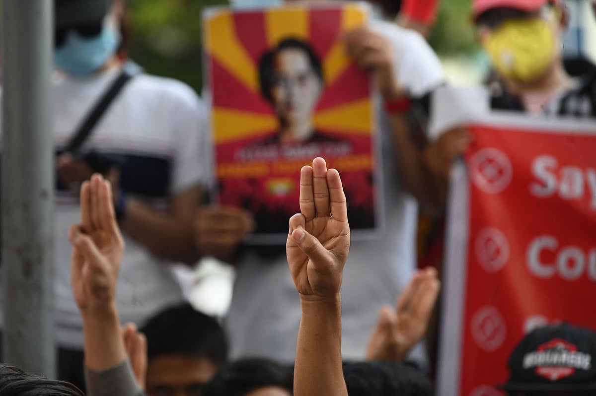 Myanmar coup: Protests held despite UN's fear of violence
