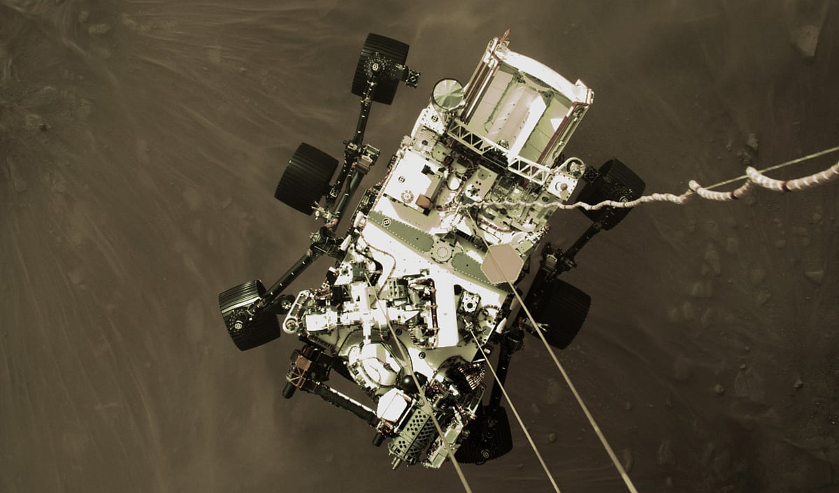 What does Mars sound like? NASA's Perseverance rover sends first audio clip from red planet, shares footage of landing