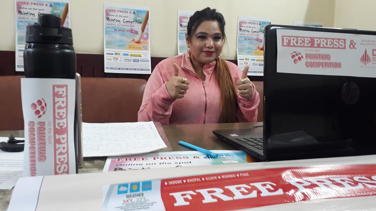 INDORE: Most awaited Free Press On The Spot Painting competition begins online 