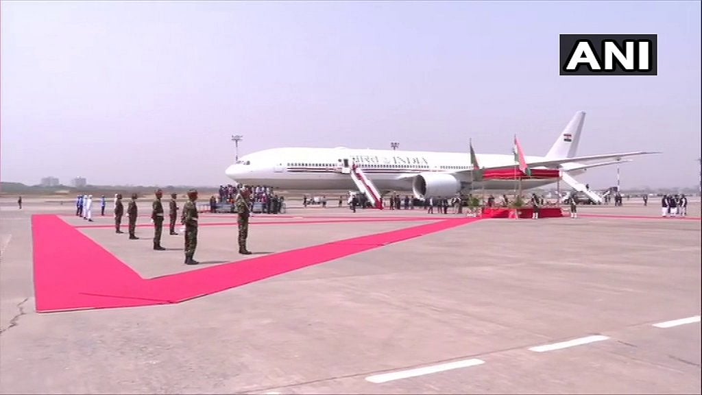 Prime Minister Narendra Modi arrives in Dhaka on a two-day visit to Bangladesh