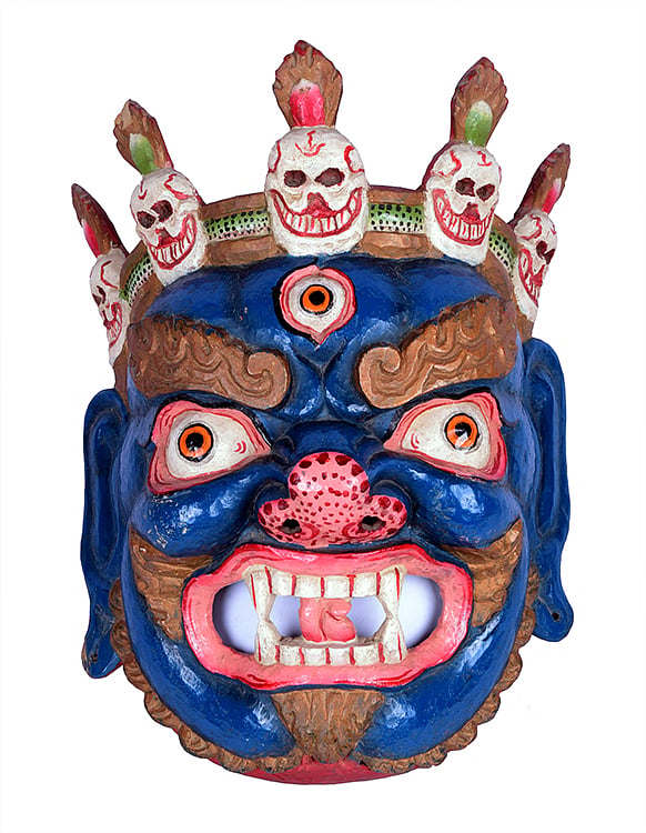 Bhopal: Rich in craftsmanship, these masks portray vivid tribal practices