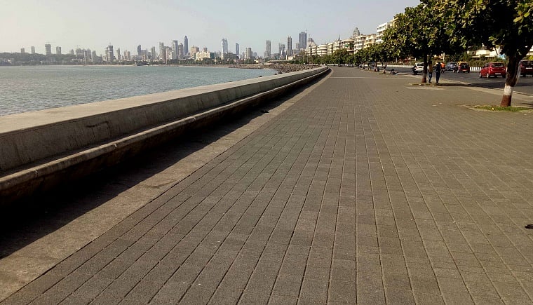 A lovable place for the lovelies, an enjoyable spot for the families, friends - Marine Drive had lost it's charm due to the lockdown