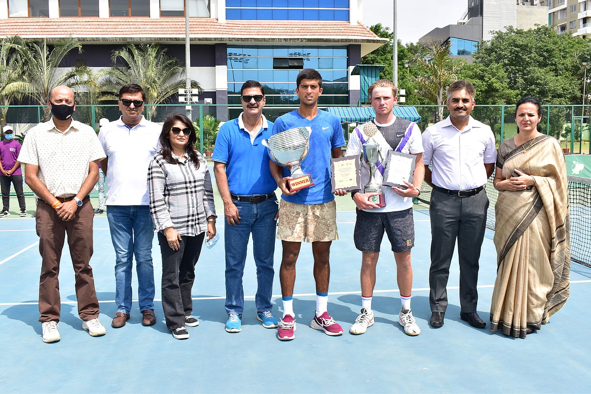 Indore: Zane Khan of US is champion in Puneet Aggarwal Memorial tennis tournament
