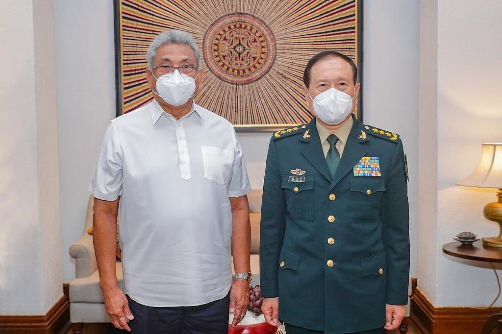 Chinese defence minister calls on Lanka's top leadership; discusses steps to boost bilateral ties