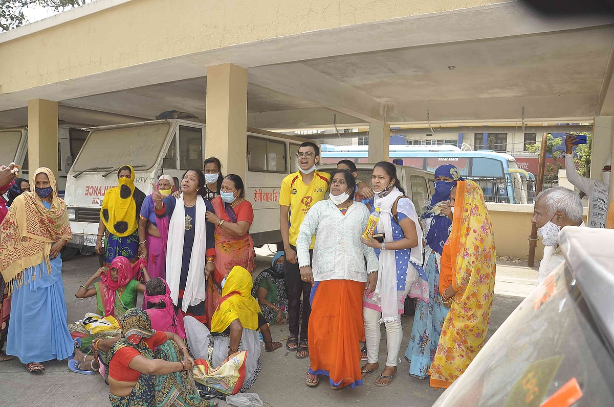 Ujjain: Kin of deceased BJP worker snubs consoling MP 