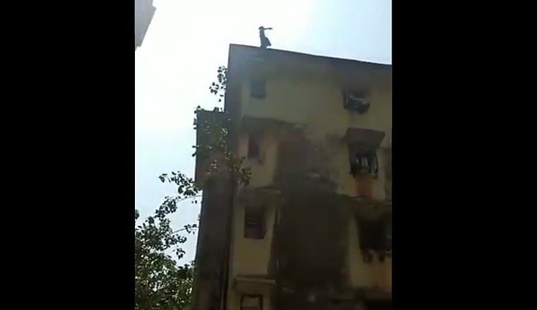 Mumbai: Woman trying to jump off building terrace rescued by Tardeo police