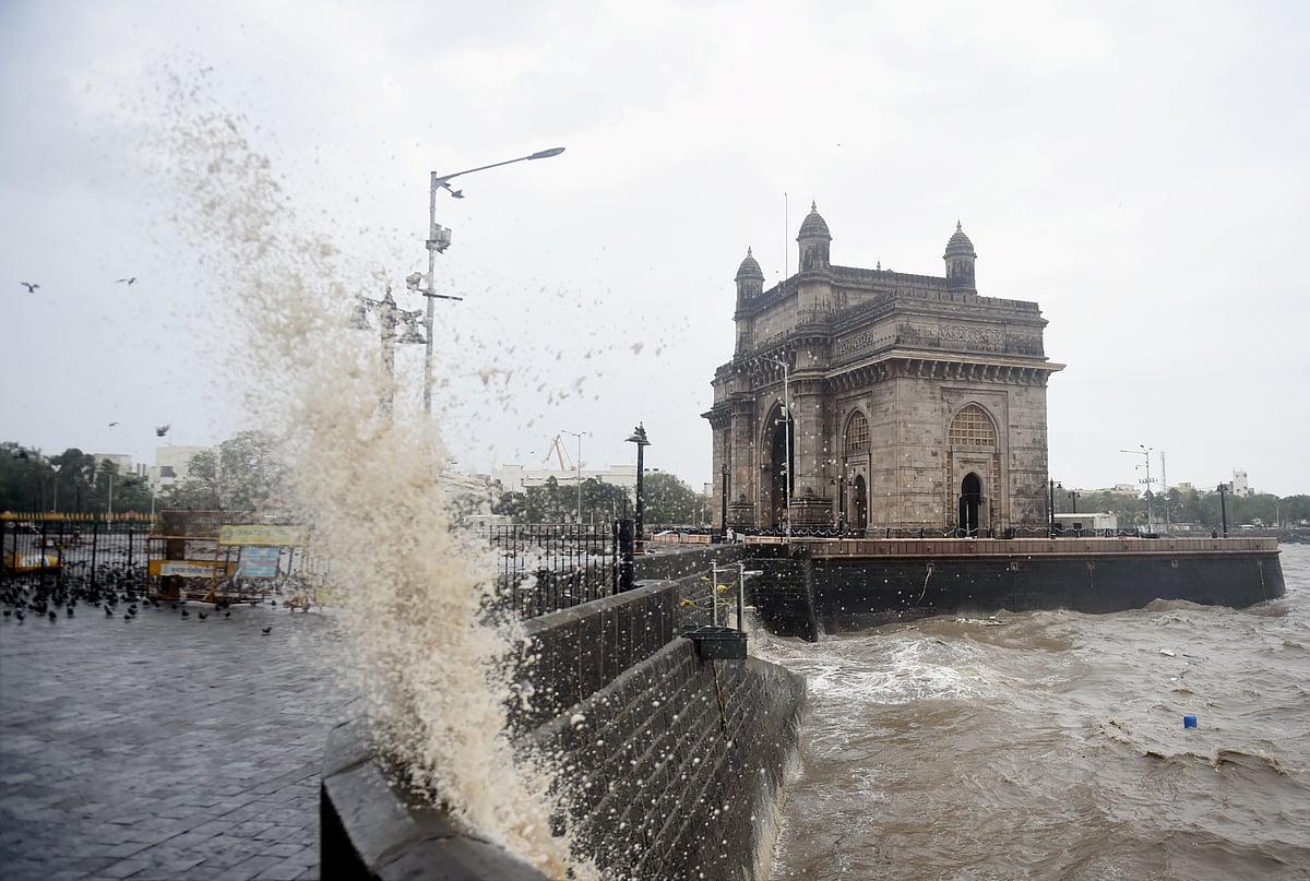 A view from Mumbai's iconic Gateway of India
