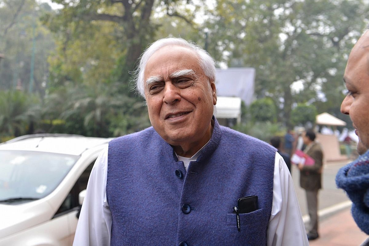 Future govt should remove plaque on Central Vista: Kapil Sibal
