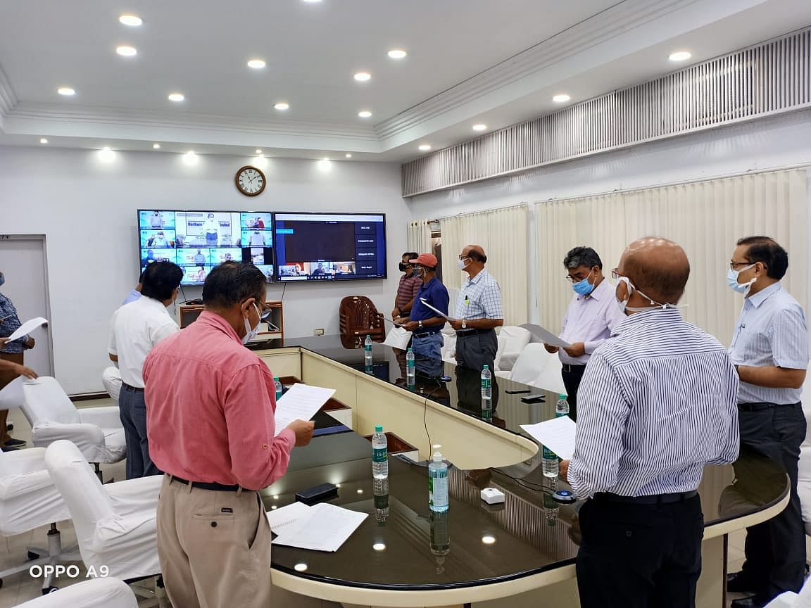 Mahanadi Coalfields observes Anti-Terrorism Day
