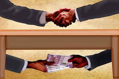 Thane: Sales Tax assistant commissioner caught red-handed while taking Rs 20 lakh bribe