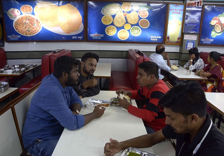 People at Malad's famous MM Mithaiwala