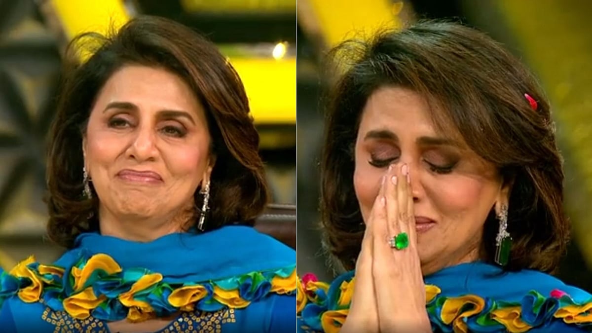 Watch: Neetu Kapoor breaks down after 'Super Dancer 4' contestants pay tribute to Rishi Kapoor