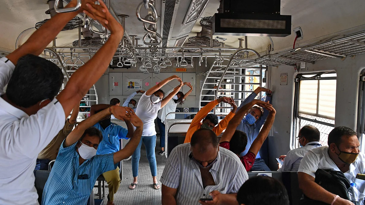 Mumbai: More than 75 yoga teachers to conduct yoga sessions in local trains on International Yoga Day | AFP File Photo 