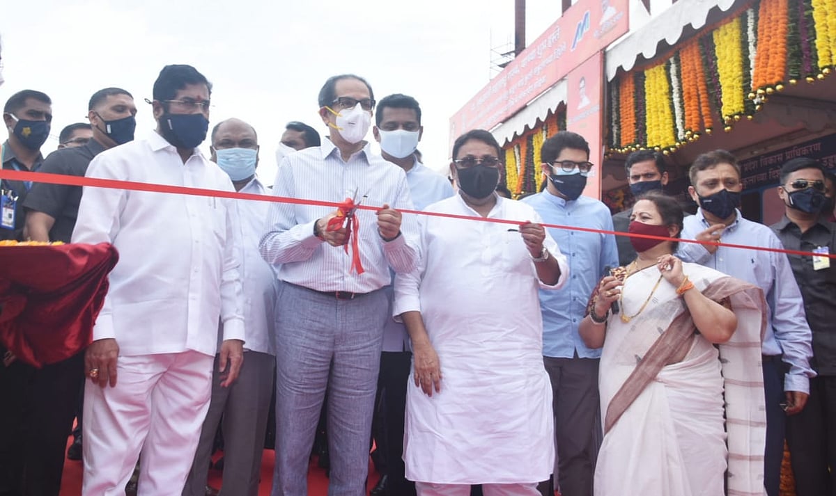 Chief Minister Uddhav Thackeray inaugurated the new flyover on Monday afternoon.