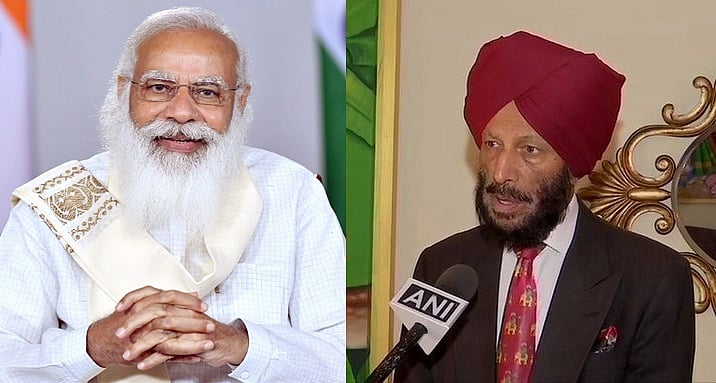 PM Modi speaks to legendary sprinter Milkha Singh, enquires about his health 