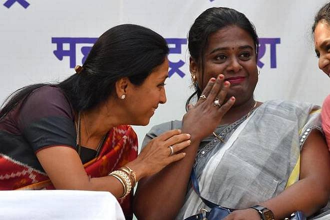 Supriya Sule and Priya Patil 