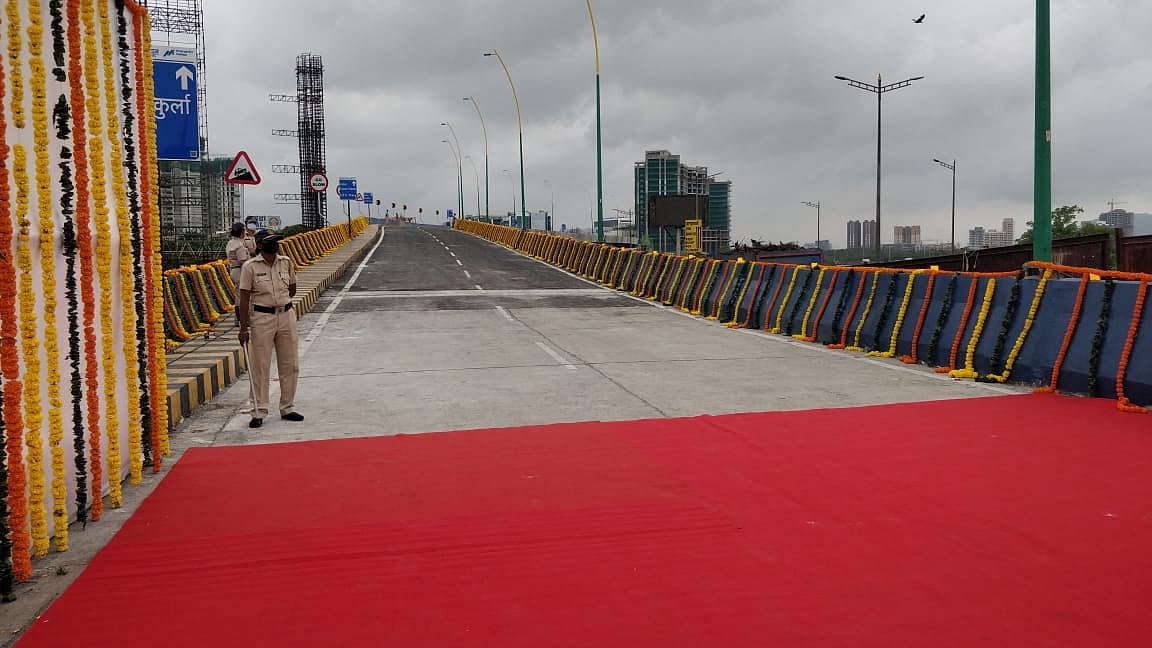 The flyover is 604 metres long