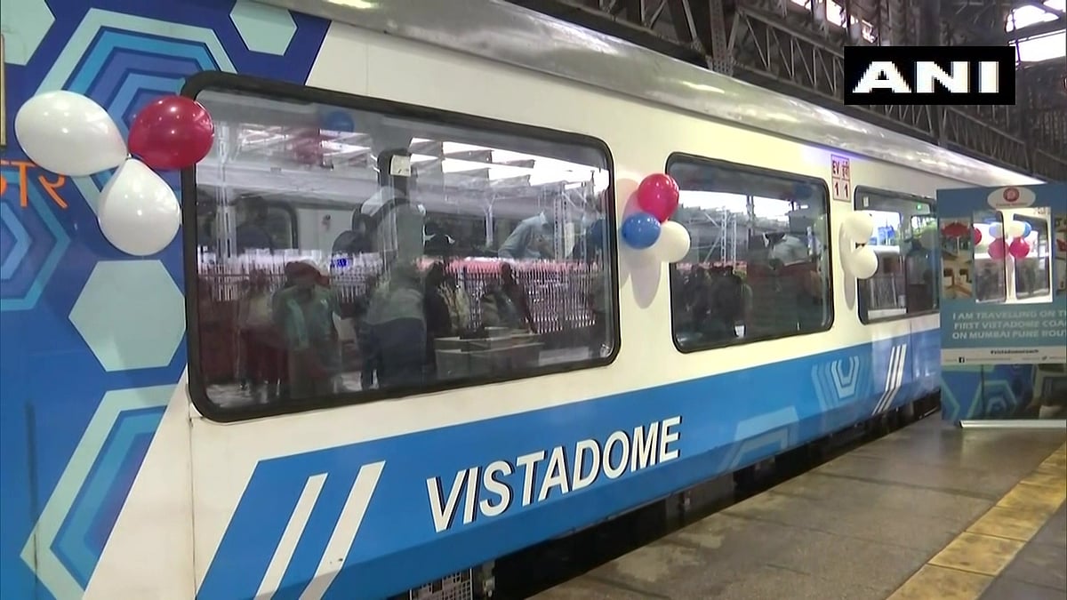 Check out videos and photos: Central railway restores Mumbai-Pune Deccan Express special train with 'Vistadome coach'