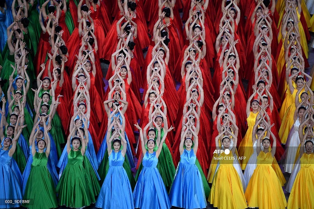 Visuals from the celebration of the 100th anniversary of the founding of the Communist Party of China at Tiananmen Square in Beijing on July 1, 2021.