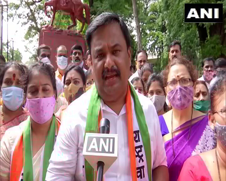 Speaking to ANI, one of the NCP workers said,