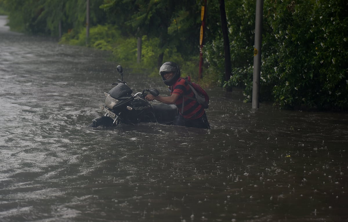 Mira Bhayandar: 9-year-old boy sweeps away in nullah due to heavy rains; search on 
