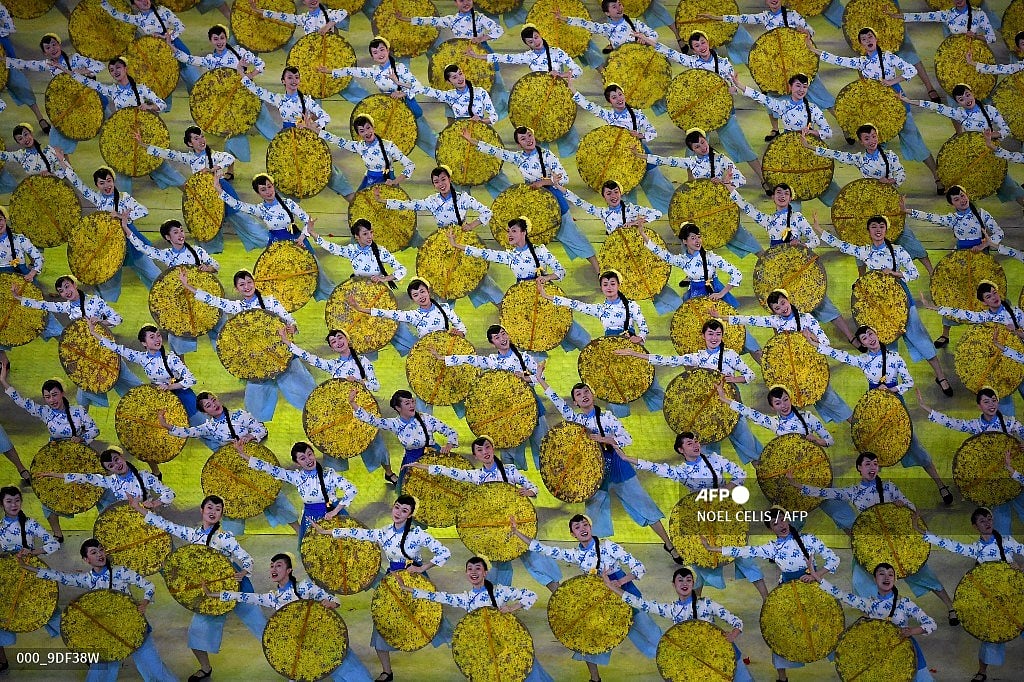 Visuals from the celebration of the 100th anniversary of the founding of the Communist Party of China at Tiananmen Square in Beijing on July 1, 2021.