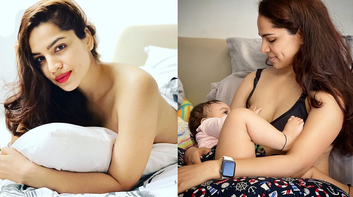 After sharing breastfeeding pic, 'Kumkum Bhagya' actress Shikha Singh goes topless; fans say 'ye sahi nahi hai'