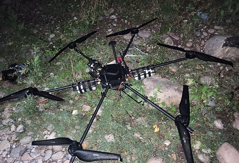 Drone shot down in Jammu and Kashmir's Kanachak, explosive material recovered 
