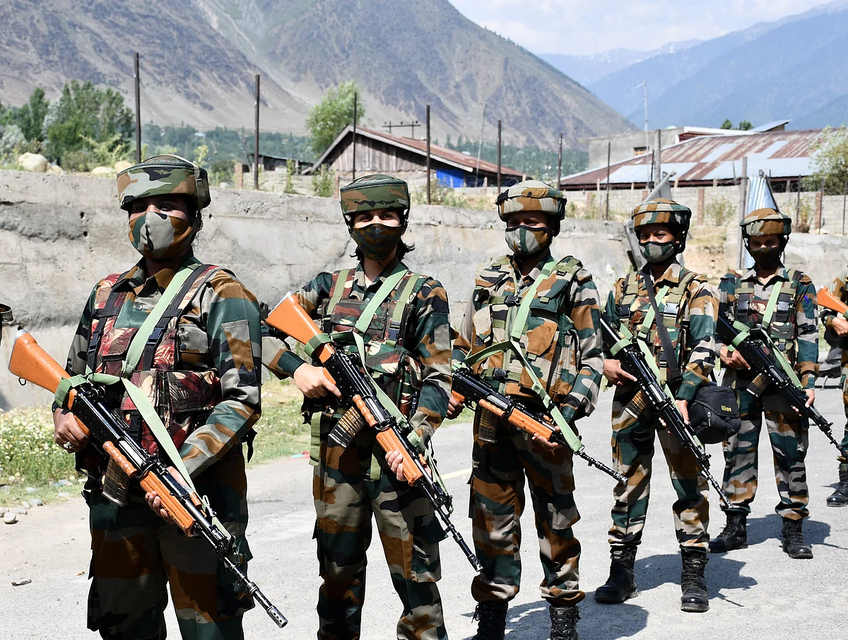 The soldiers have been able to develop a special relationship between the locals and the security forces