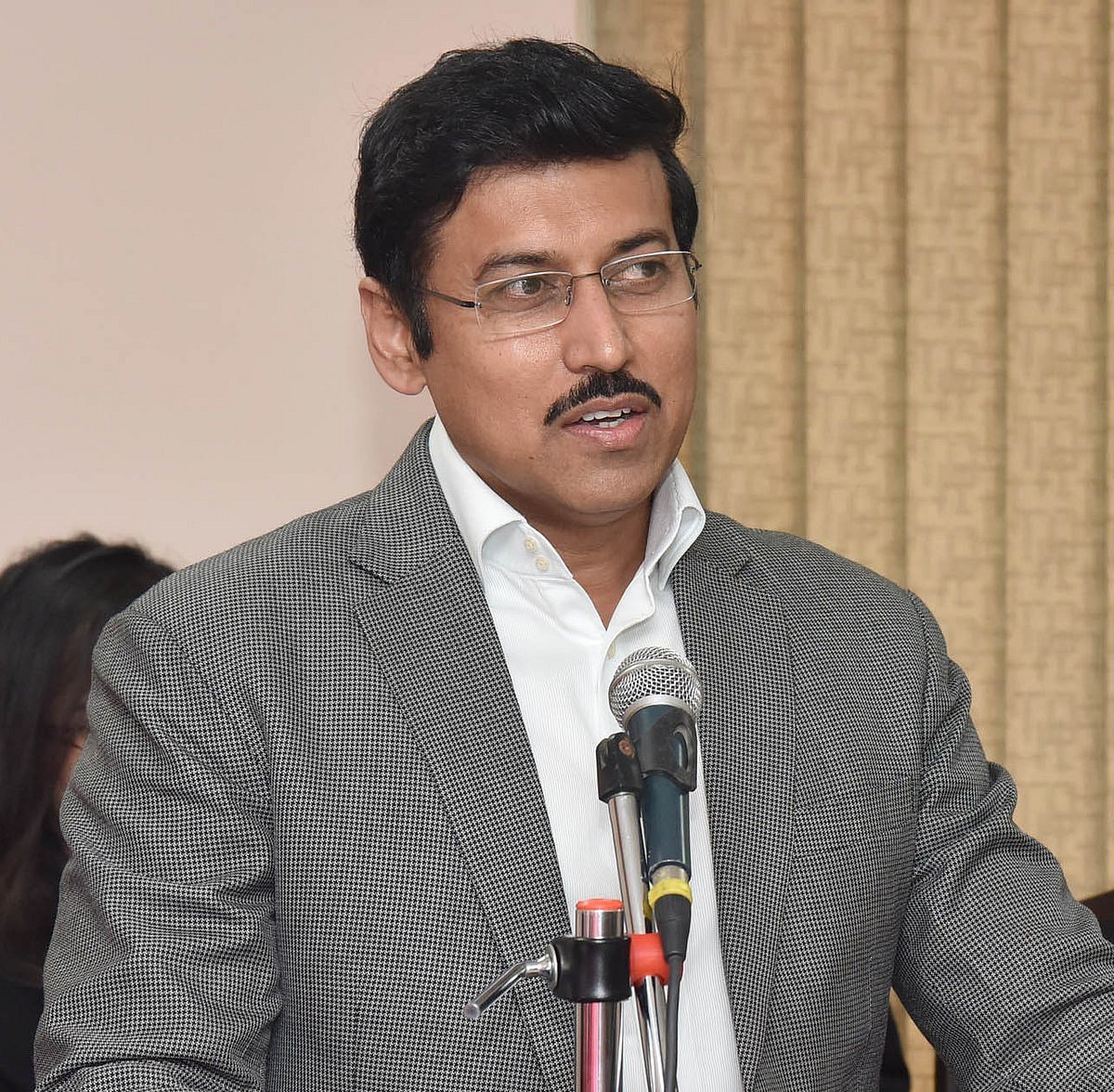 Rajyavardhan Rathore opts for 'Gandhian method' of protest, sends postcard to CM Gehlot demanding CBI enquiry into REET paper leak
