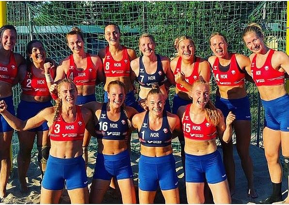 Sexist: Norway's handball team fined 1500 euros for wearing shorts instead of bikinis