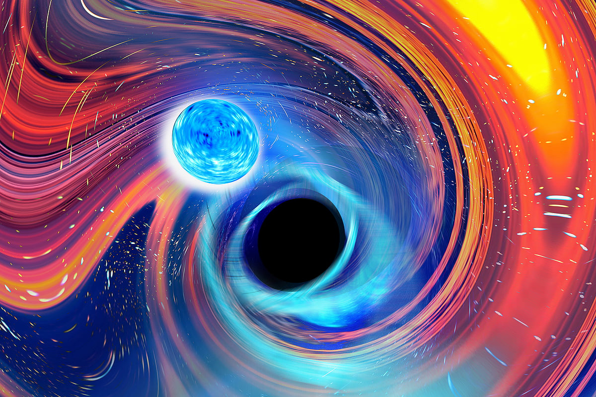 Scientists detect gravitational waves for first time from black holes swallowing neutron stars