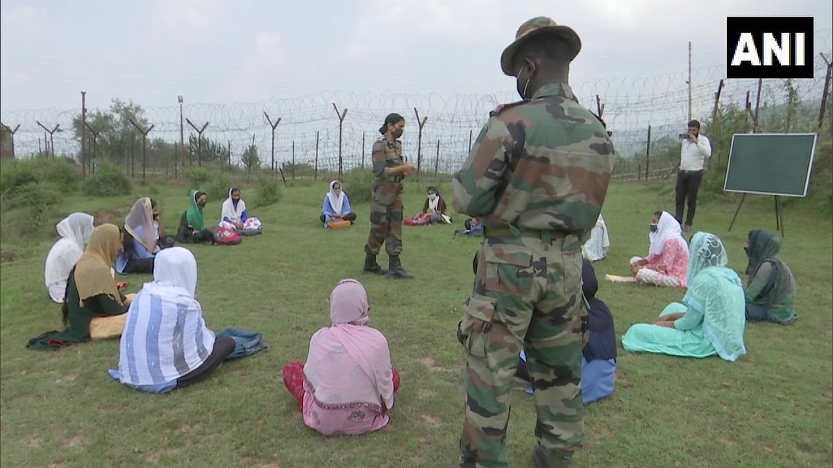Watch video: Army organises community classes for students living near LoC in Jammu and Kashmir's Rajouri