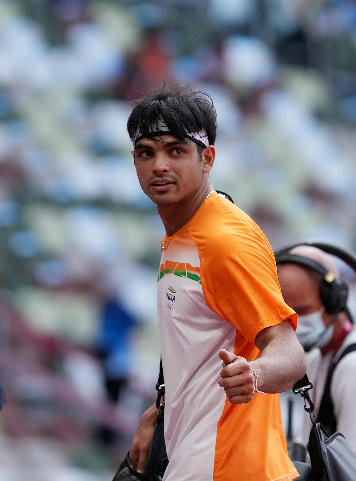 Tokyo: Indias Neeraj Chopra leaves after qualifying in the mens Javelin throw event, at the 2020 Summer Olympics, in Tokyo, Wednesday, August 4, 2021.
