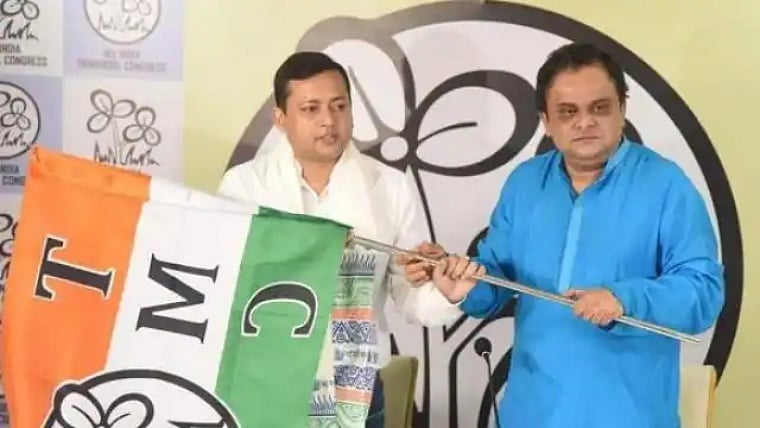 West Bengal: After Mukul Roy, BJP MLA Tanmoy Ghosh joins Trinamool Congress 