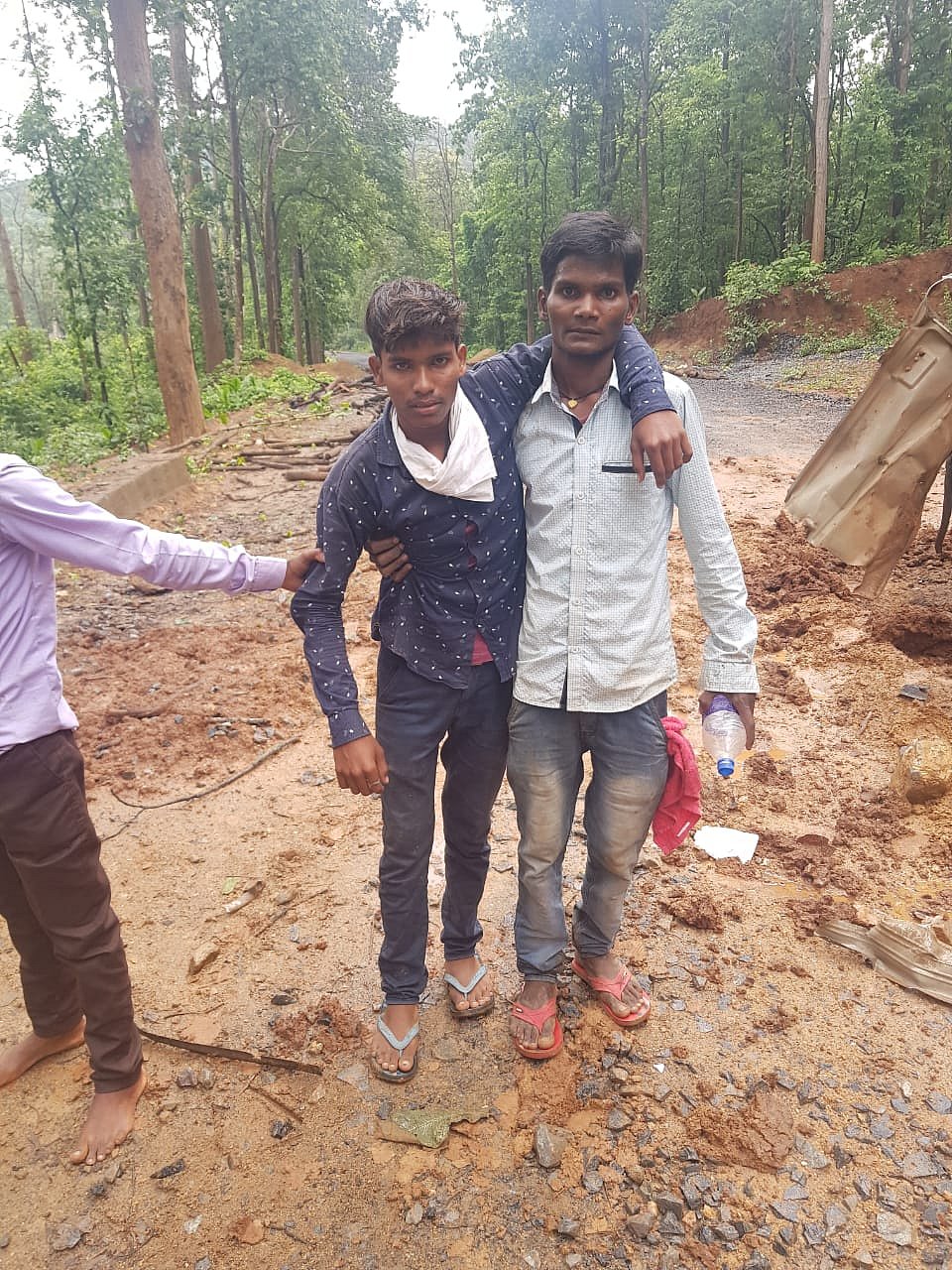 One of the injured passengers