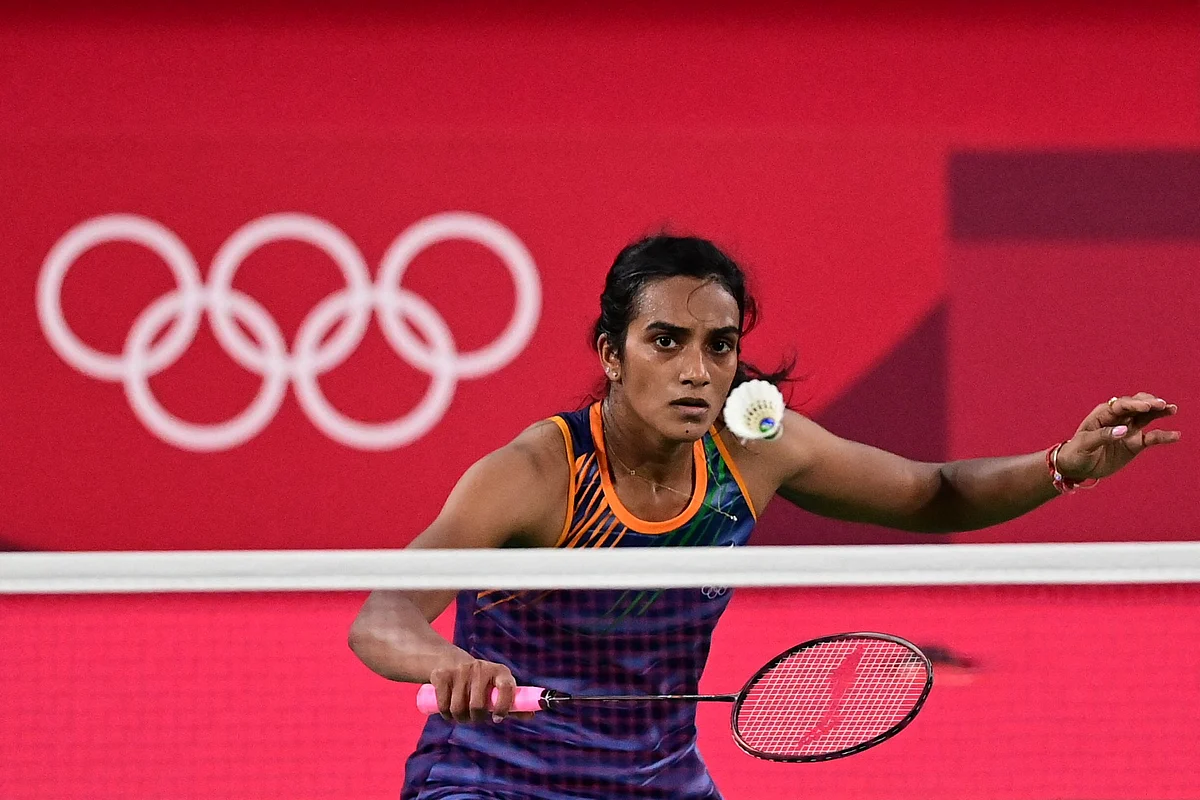 India's P V Sindhu | Photo by Pedro PARDO/AFP