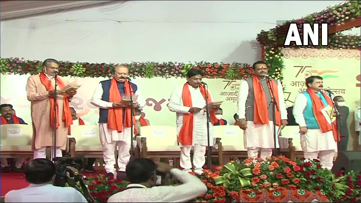 22 new faces take oath in Gujarat as Chief Minister Bhupendra Patel drops entire Vijay Rupani Cabinet