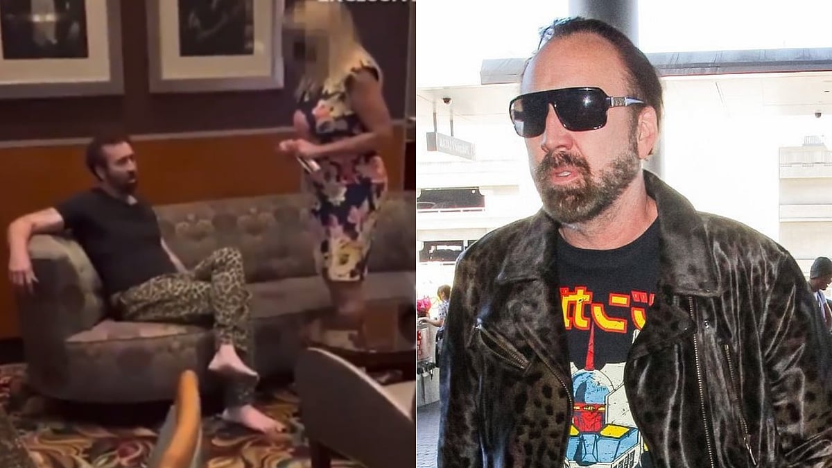 Watch: 'Completely smashed' Nicolas Cage kicked out of fancy LA restaurant after drunken row with...