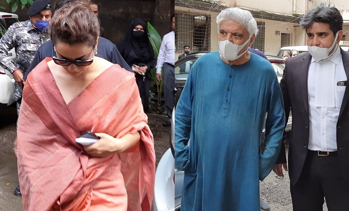 Watch Video: Kangana Ranaut appears before court in connection with defamation case filed by Javed...