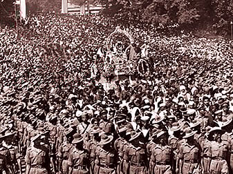 Gandhi's last journey
