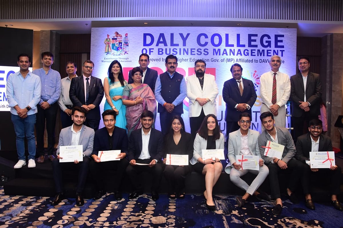 Indore: Induction programme of Daly College of Business Management