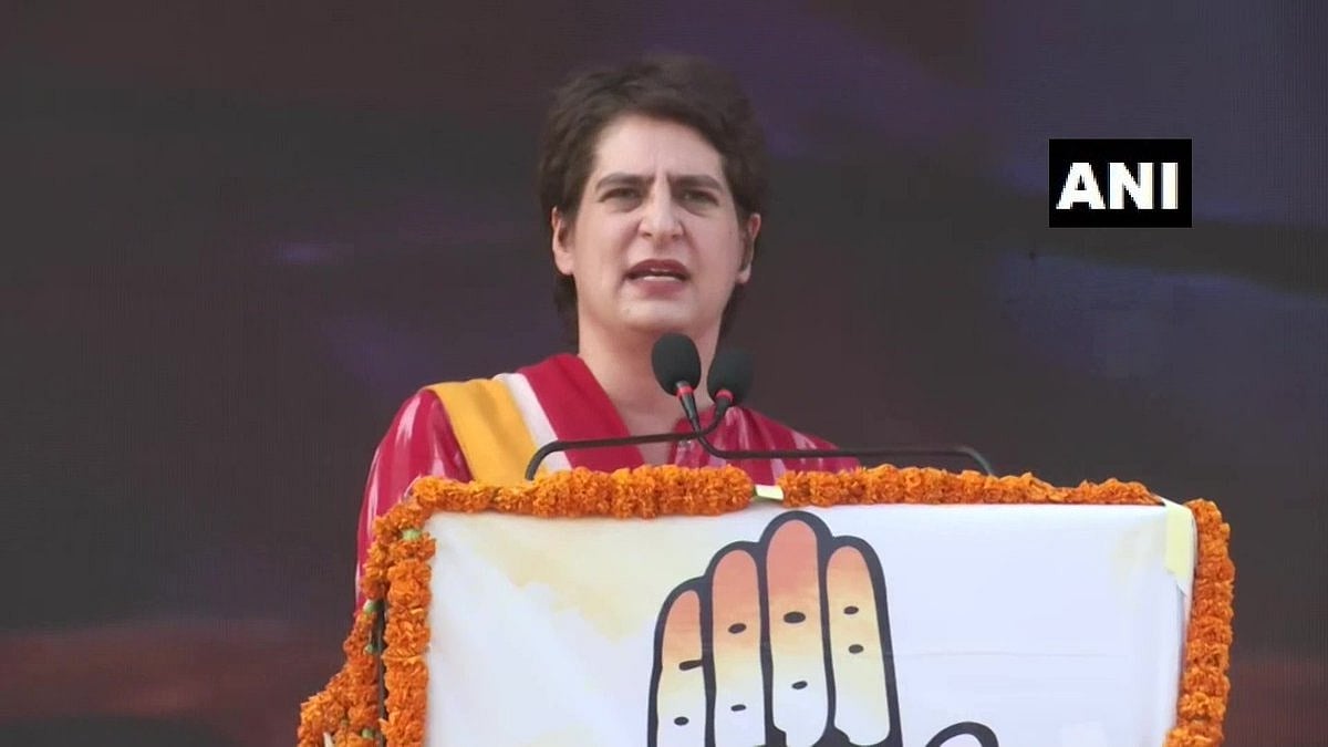 'I will die but never have any kind of relationship with BJP': Congress' Priyanka Gandhi Vadra in Gorakhpur rally ahead of UP Assembly Polls