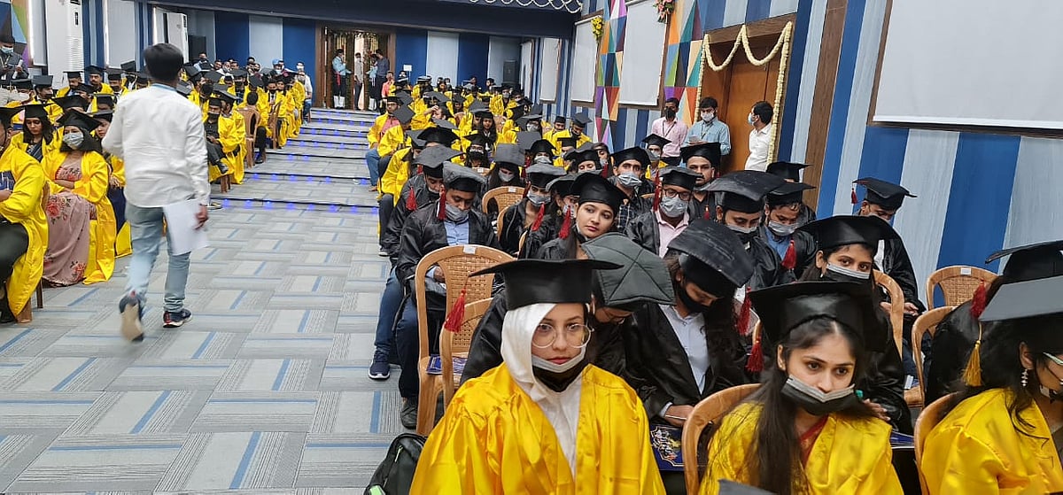 2nd Annual Convocation of VIT Bhopal University underway in Bhopal on Sunday.