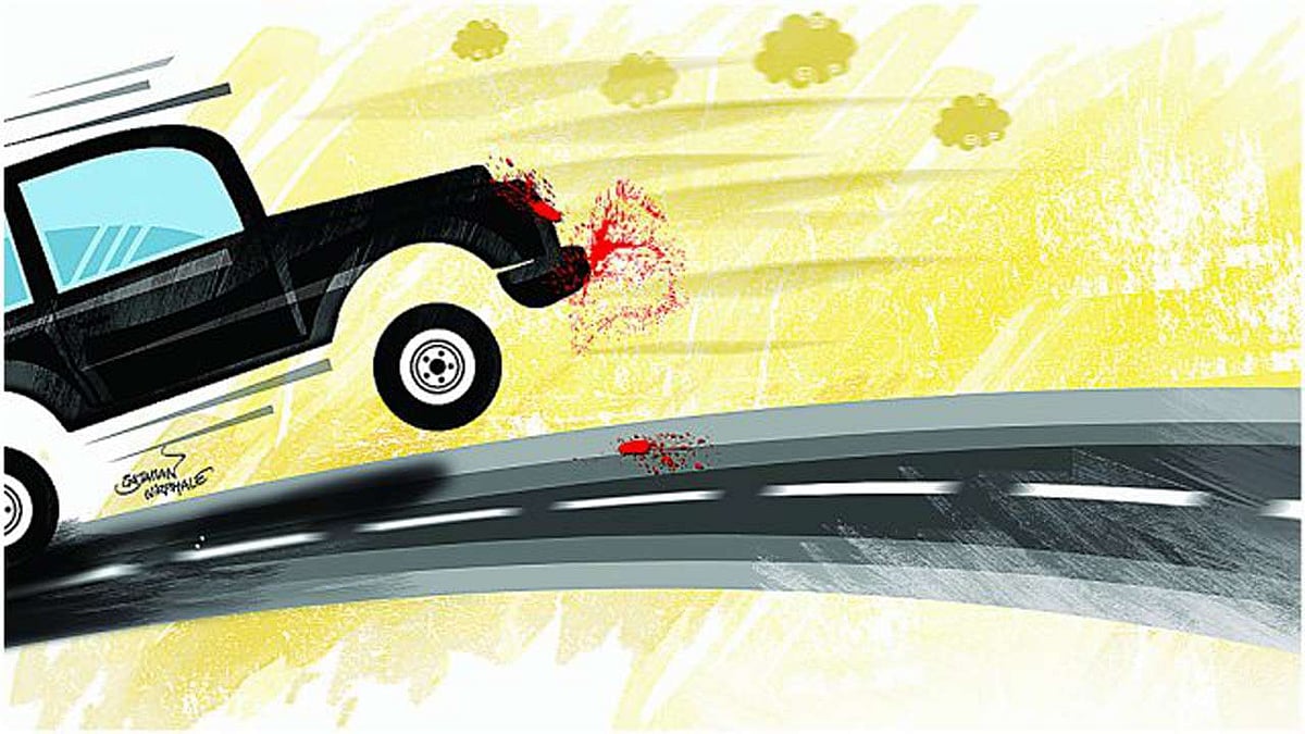Mumbai: 3 cars collide near airport causing traffic chaos