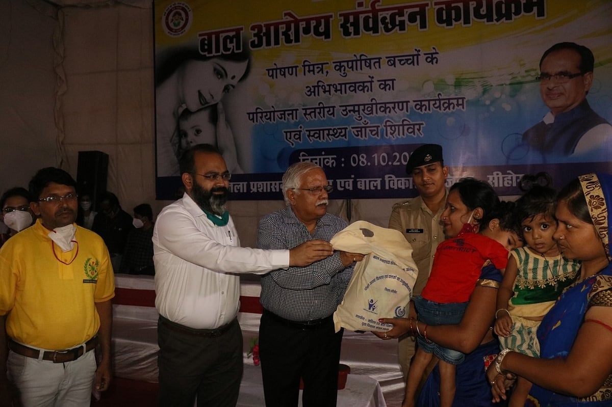 Madhya Pradesh: 64 malnourished kids adopted but waiting for healthy food