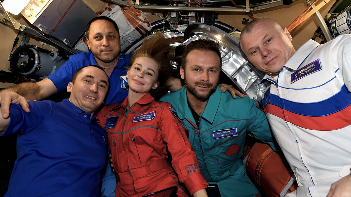 First feature film crew in space returns to Earth in Soyuz spacecraft: Roscosmos
